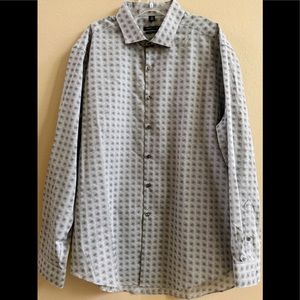 Van Heusen slim fit, long sleeve button up shirt